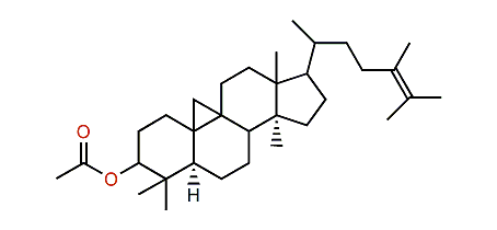 Cyclobranol acetate